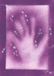 Galaxy and Silver Stars