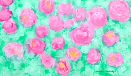 Rose Blossoms Rose Bush