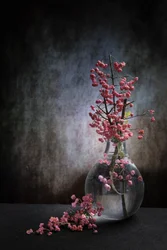 Pink Berries Still Life