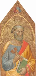 Saint Peter, with Saint James Major Above, [left panel], c. 1415-1420