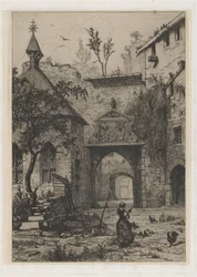 Entrance of the Castle of Hollenfeltz