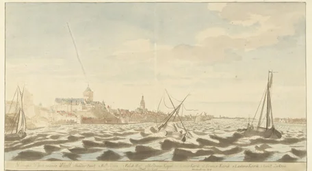 View of Nijmegen from the Waal