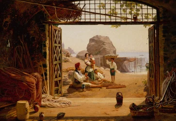 A Family of Neapolitan Fishermen