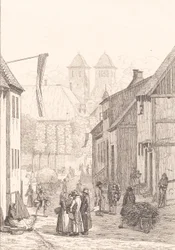 A market day in Viborg
