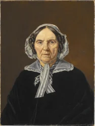 Frederikke Eleonora Cathrine Rørbye, née de Stockfleth, the Artist’s Mother