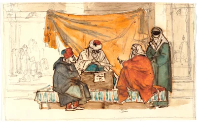 A Turkish Notary Drafting a Marriage Contract