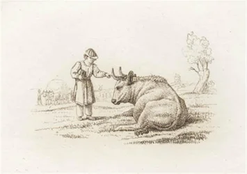 Illustration for "Fifty Fables for Children" by Hey