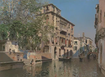 A Canal in Venice