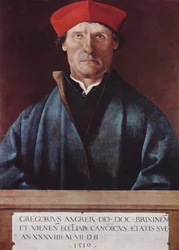 Portrait of Brixen Cathedral Canon Gregor Angrer