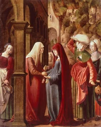 The Visitation (detail)