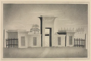 The Gateway of Mount Auburn, Near Boston