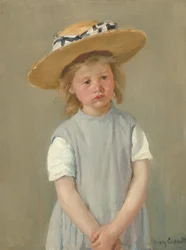 Child in a Straw Hat, c. 1886