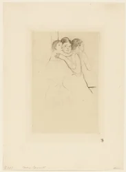 Mother Berthe Holding Her Child