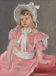 Sara Seated, Leaning on her Left Hand