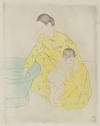 The Bath, 1890-1891
