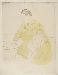 The Bath, 1890-1891
