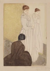 The Fitting, 1890-1891