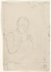 The Letter verso, 1890-1891