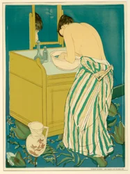Woman Bathing
