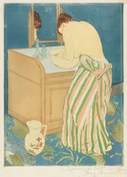Woman Bathing