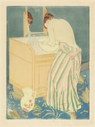 Woman Bathing, 1890-1891