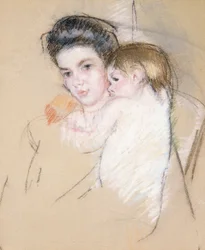 Mother and Nude Child