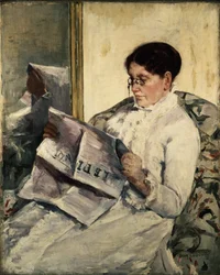 Reading Le Figaro