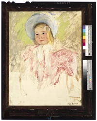 Simone in a Blue Bonnet (No. 1), c.1903