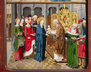 Presentation in the Temple, from the Stories from the Life of Mary