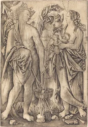 Mars and Venus (Mercury and Venus?)