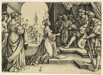 Esther before Ahasuerus