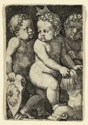 Three Putti with Armor