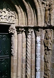Portico de las Platerias with Images of the Epiphany and the Passion (detail)