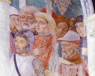 Fresco in chapel at Basilica of Santa Maria Assunta