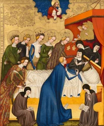 The Death of Saint Clare, c. 1400-1410
