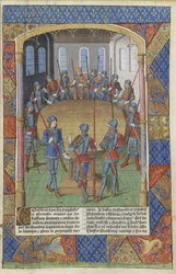 Lancelot du Lac. Le roi Arthur et les chevaliers de la Table ronde, 1494