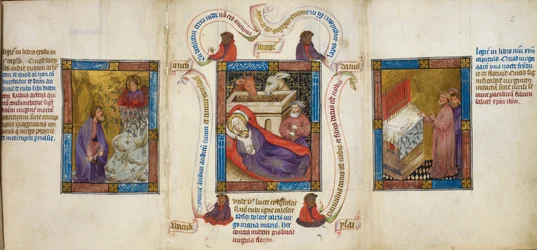 Three Scene depicting the 