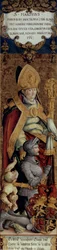 St. Martin with Beggar and the Donor Gottfried Werner von Zimmern