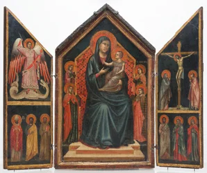 Madonna and Child Enthroned with Saints Lucy, Margaret, Mary Magdalene and Catherine of Alexandria