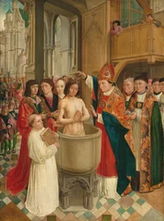 The Baptism of Clovis, c. 1500
