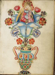 The Virgin and Child in the Calyx of a Flower