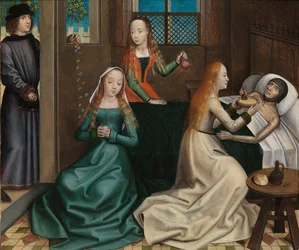 The Charity of St Nicholas, from the Altarpiece of St. Nicholas