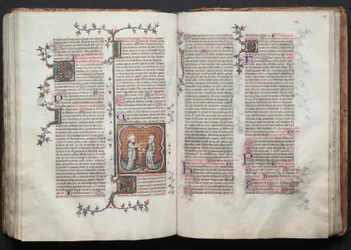 The Gotha Missal: Fol. 114v, St. Peter and Paul
