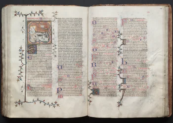 The Gotha Missal: Fol. 123r, Text