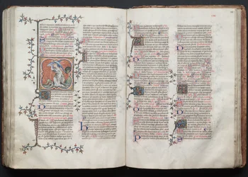 The Gotha Missal: Fol. 125r, Text, c. 1375