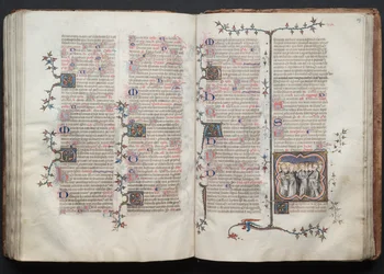 The Gotha Missal: Fol. 126v, Text