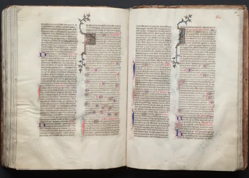 The Gotha Missal: Fol. 134v, Text, c. 1375