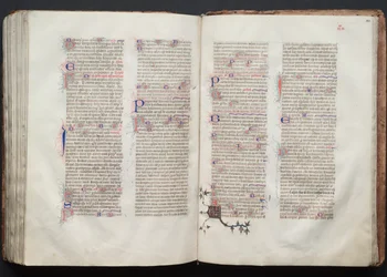 The Gotha Missal: Fol. 142v, Text