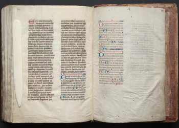 The Gotha Missal: Fol. 164r, Text