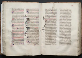 The Gotha Missal: Fol. 44r, Text